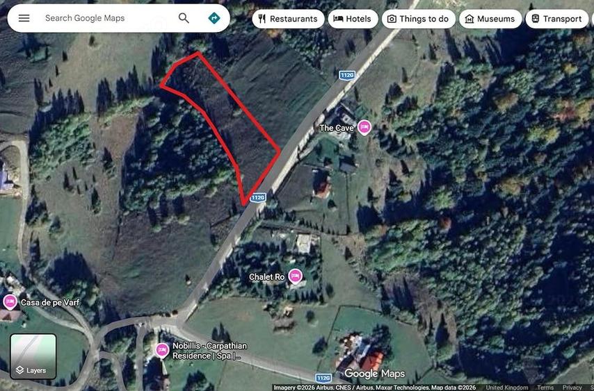 De Vanzare Teren intravilan 4.151 mp in Pe?tera (Bran-Moeciu) Izvor Propriu & Proiect DTAC inclus - 7