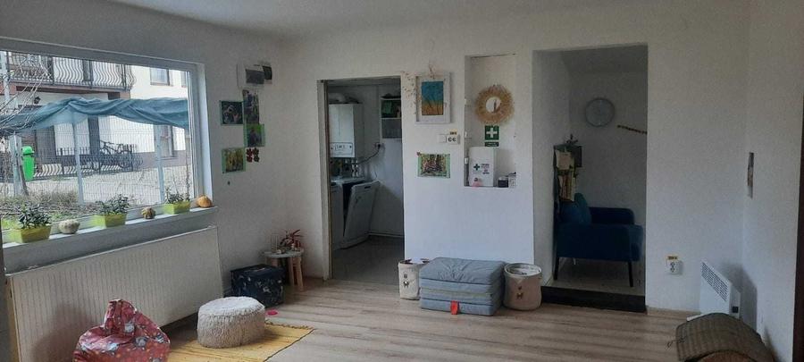 Casă cu 2 camere cu Teren 1134 Mp în Tractorul