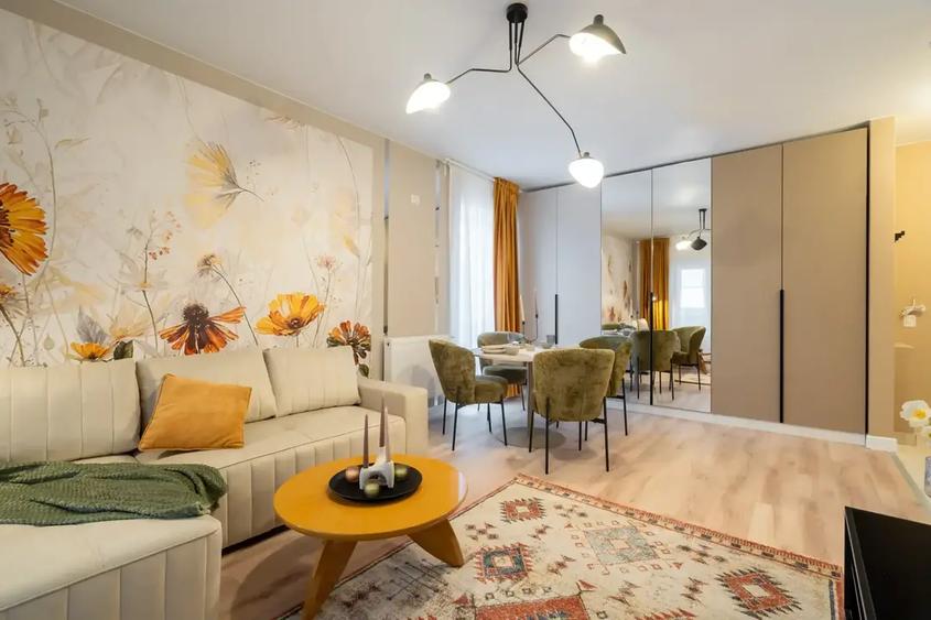 Apartament cu 2 camere decomandat, mobilat în Chiajna