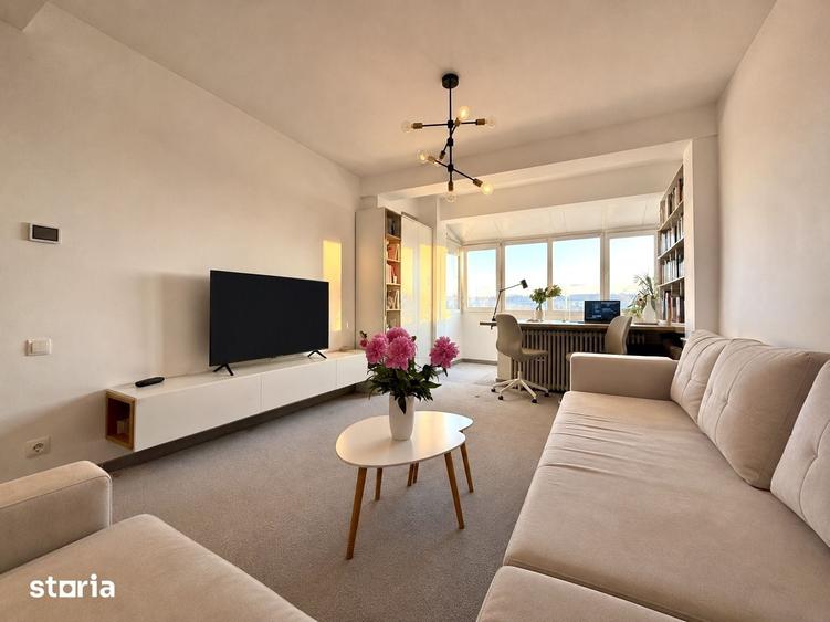 Apartament cu 2 camere semidecomandat în Olimpia-Stadion