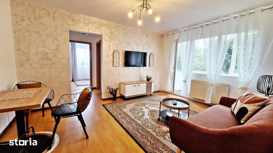 Piata Astra, apartament 3 camere mobilat si utilat complet, 550euro - 4