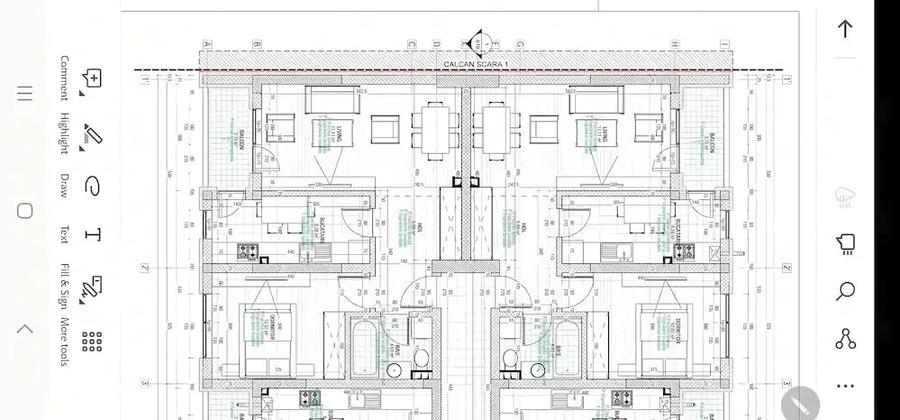 Apartament cu 2 camere decomandat în Chiajna