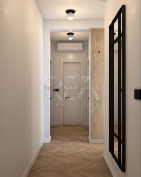 Apartament cu 2 camere semidecomandat, mobilat în Floreasca