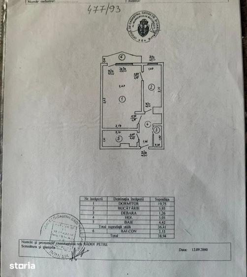 Garsonieră decomandată în Militari
