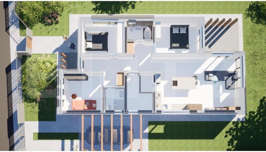 Teren Construcții intravilan de 1500 mp, în Nazna