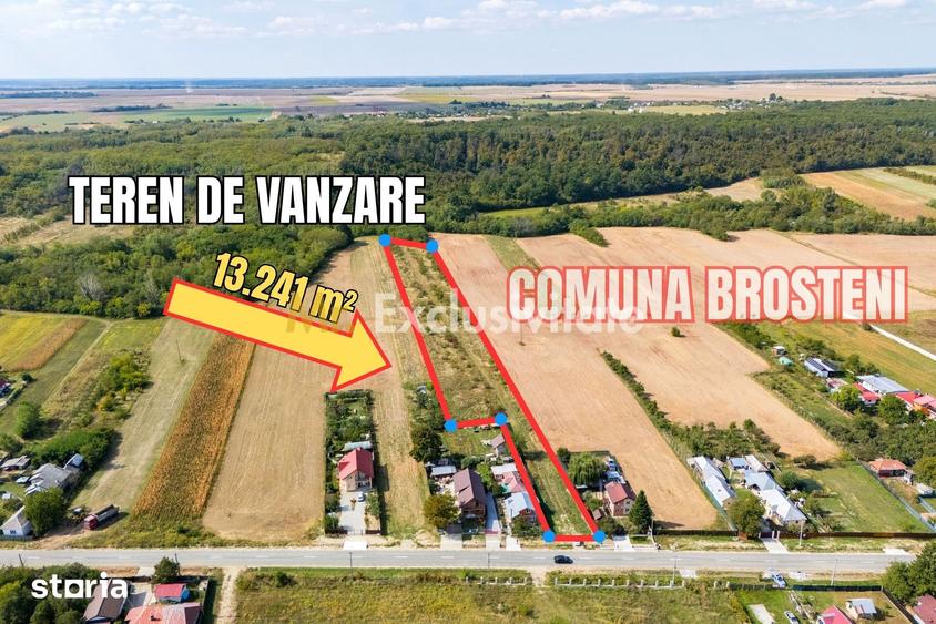 Teren de 13241 mp, în Central