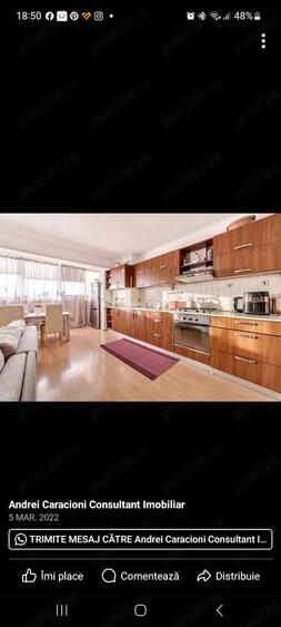 Apartament cu 3 camere decomandat în Exterior Vest