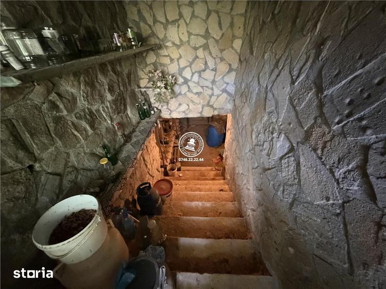 Casă cu 2 camere cu Teren 850 Mp în Bârnova