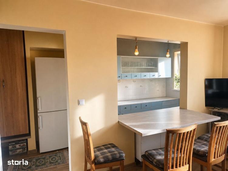 Apartament cu 3 camere semidecomandat în Nord