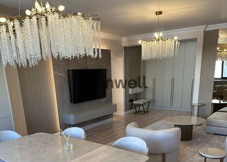 Apartament cu 2 camere semidecomandat, mobilat în Pipera