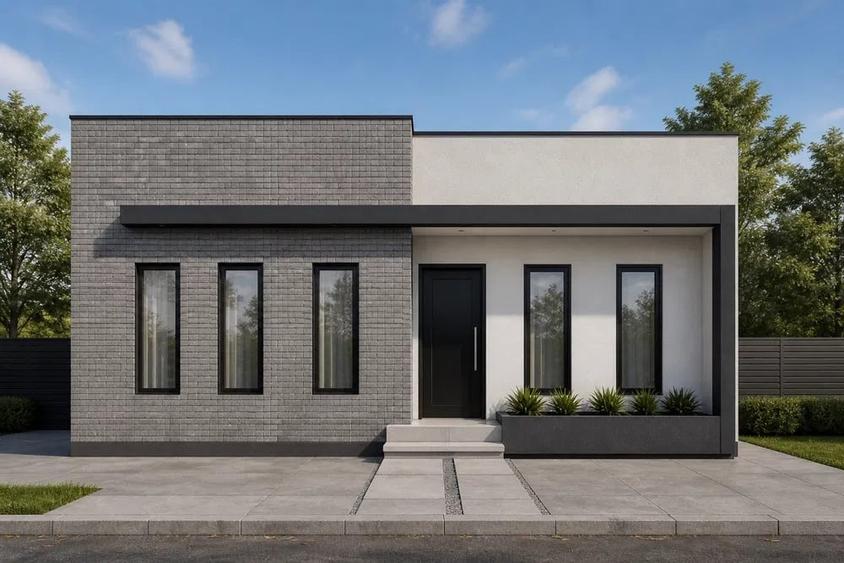 Casă individuală cu 4 camere cu Teren 700 Mp în Pielești
