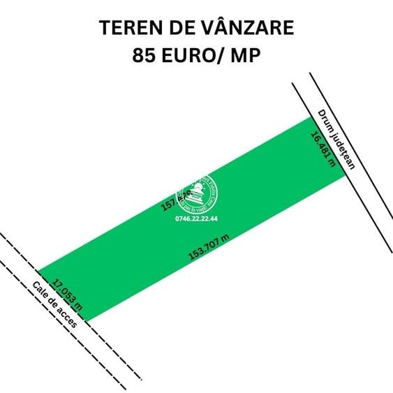 Teren pentru constructii case de vanzare Iasi, Rediu, - 3
