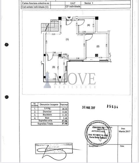 Apartament cu 2 camere semidecomandat, mobilat în 1 Mai