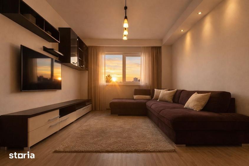 Apartament cu 2 camere decomandat, mobilat în Grivița