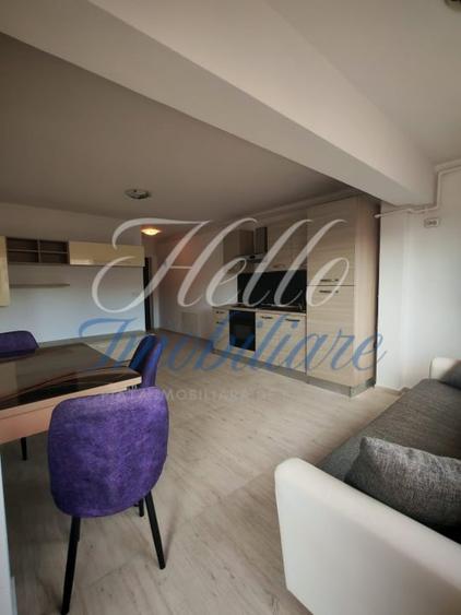 Apartament cu 2 camere semidecomandat, mobilat în Baciu