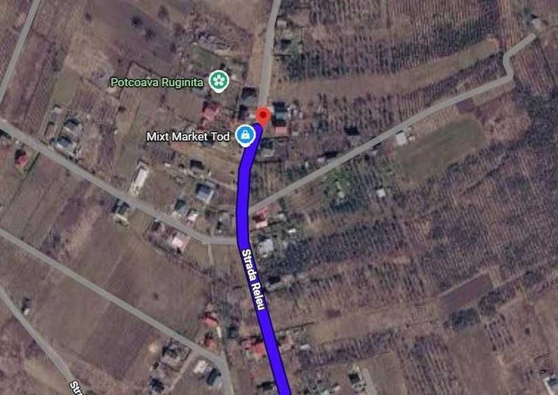 Teren de 1000 mp, în Chicerea
