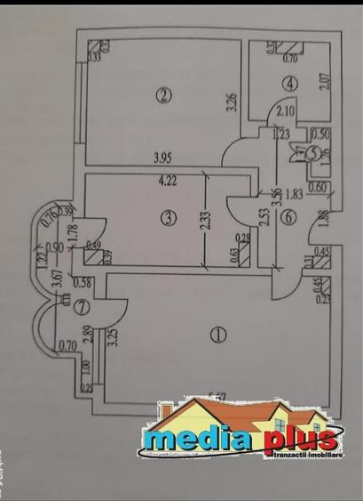 Apartament cu 2 camere de vânzare – I.C. Frimu - 9