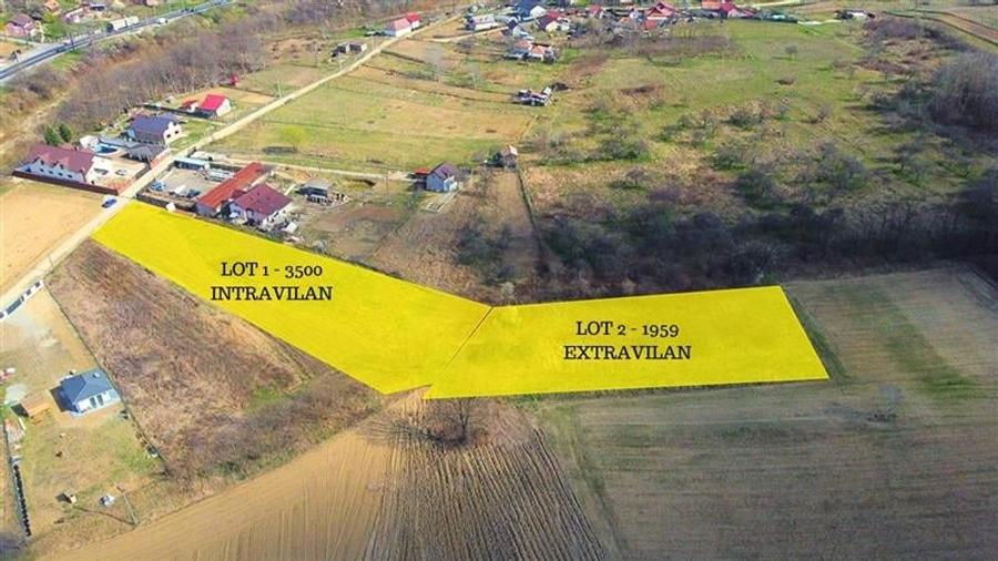 Teren Construcții intravilan de 5460 mp, în Budești