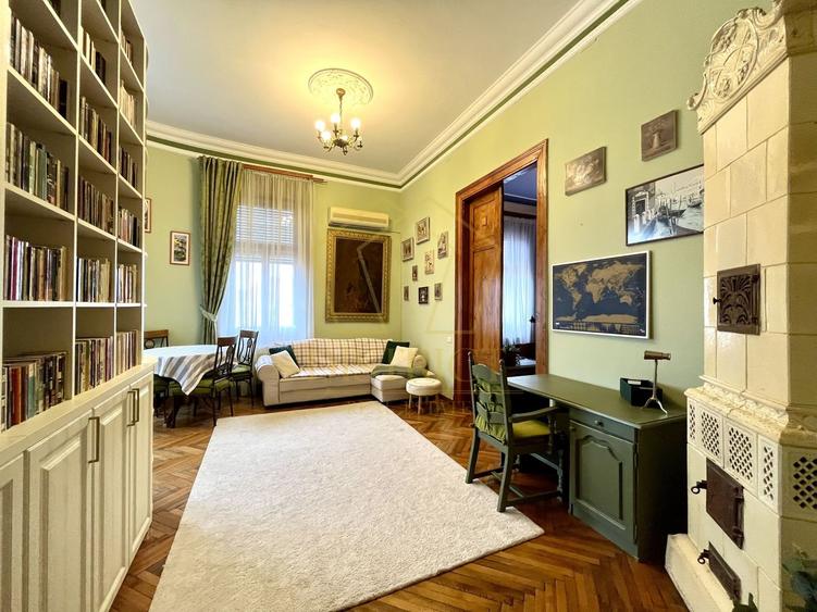 Apartament cu 3 camere nedecomandat, mobilat în Ultracentral