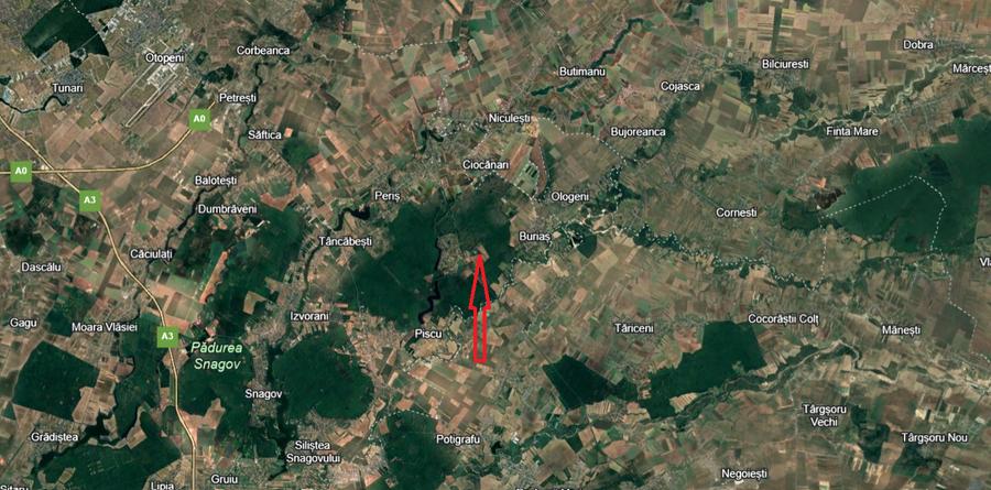 Teren Construcții intravilan de 17714 mp, în Bălteni