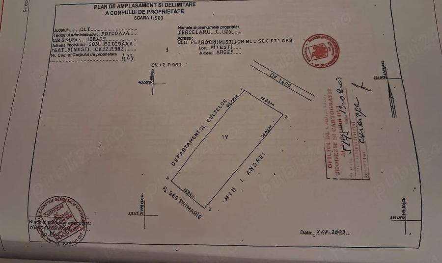 Casă cu Teren 756 Mp în Potcoava