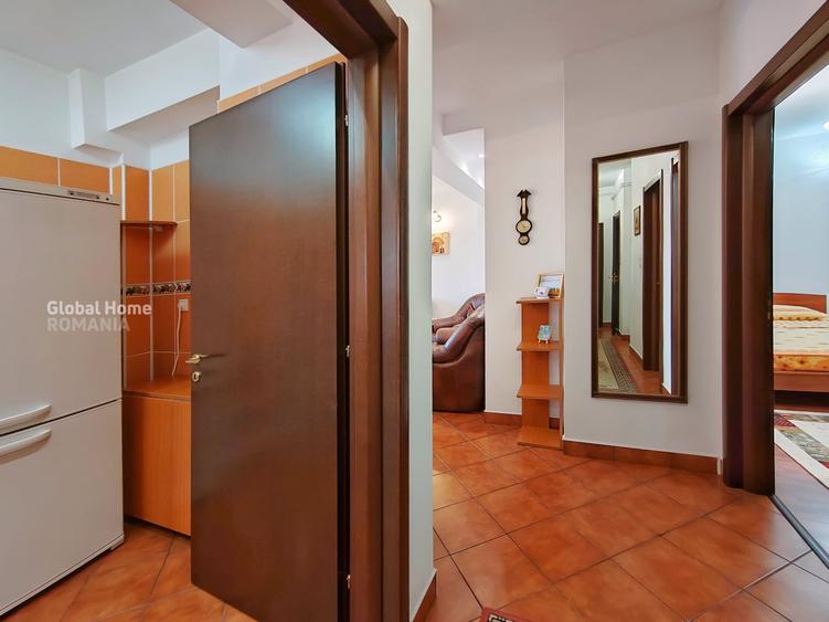 Apartament cu 3 camere semidecomandat, mobilat în Dorobanți