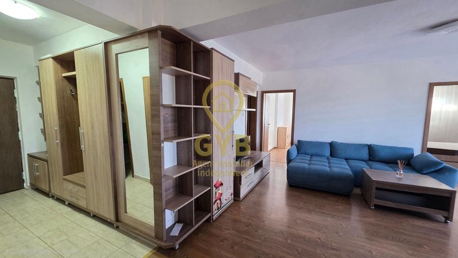 Apartament cu 3 camere decomandat, mobilat în Nufărul