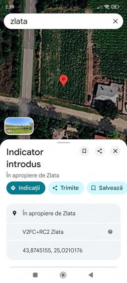 Teren de 5500 mp, în Central