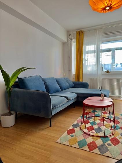 Apartament cu 2 camere semidecomandat, mobilat în Cișmigiu
