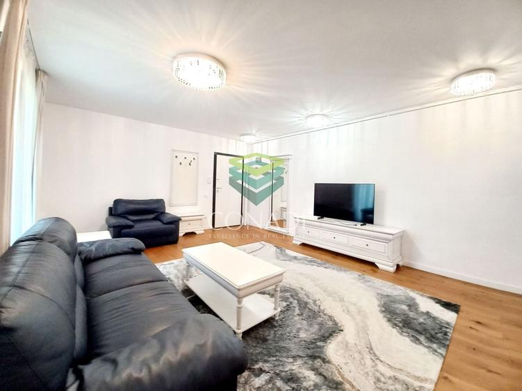 Apartament cu 4 camere decomandat, mobilat în Băneasa