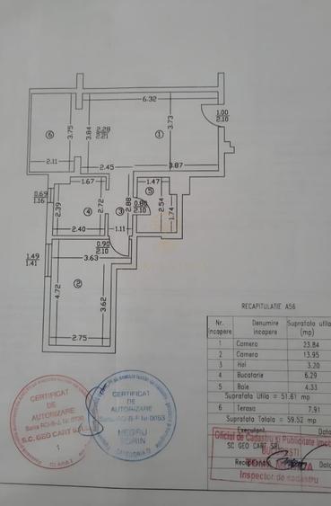 Apartament cu 2 camere semidecomandat, mobilat în Prelungirea Ghencea