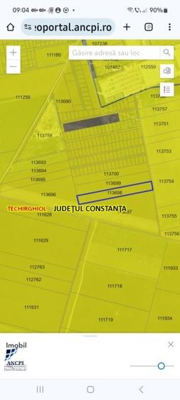 Teren Construcții extravilan de 10000 mp, în Techirghiol