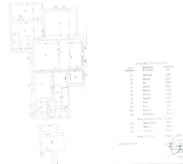 Apartament cu 5 camere semidecomandat în Dacia