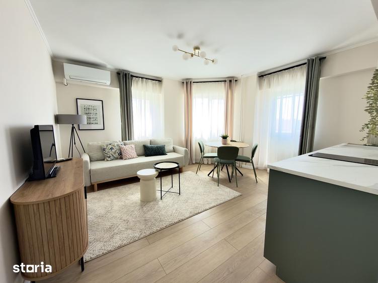 Apartament cu 3 camere, mobilat în Obor