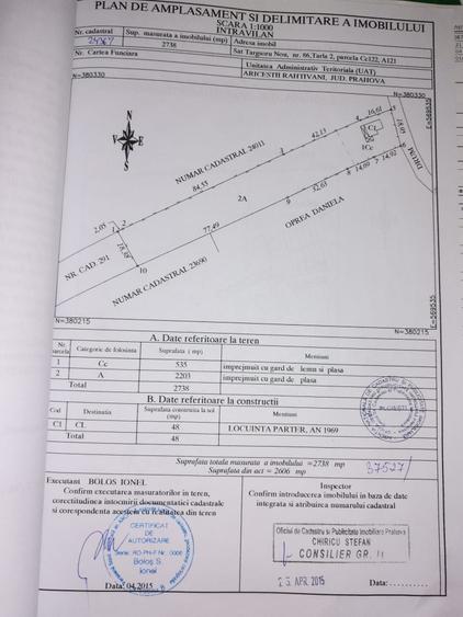 Casă cu 4 camere în Zalhanaua