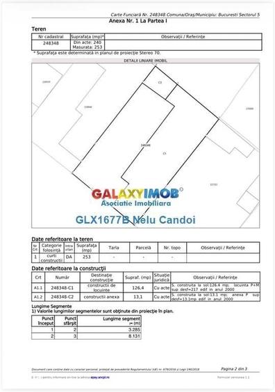 Casă cu 6 camere cu Teren 253 Mp în Ferentari