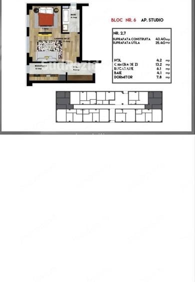 Studio 2 Camere (Dormitor Separat) 35,4 mp Utili Drumul Jilavei, Sec. 4
