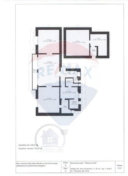 Apartament cu 4 camere semidecomandat în Iosefin