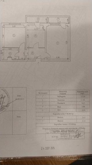 Apartament cu 2 camere decomandat în Dorobanți