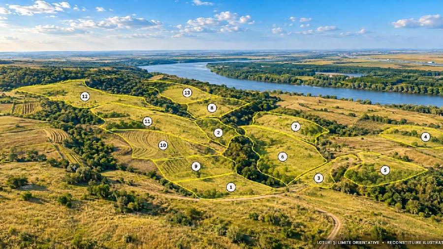 Teren extravilan de 380000 mp, în Rasova
