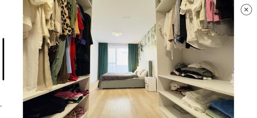 Apartament cu 2 camere semidecomandat, mobilat în Pipera