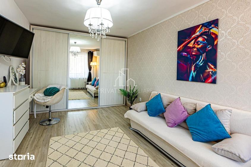 Apartament cu 2 camere, mobilat în Central