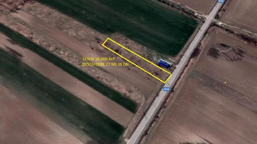 Teren agricol extravilan de 10000 mp, în Ciocănești