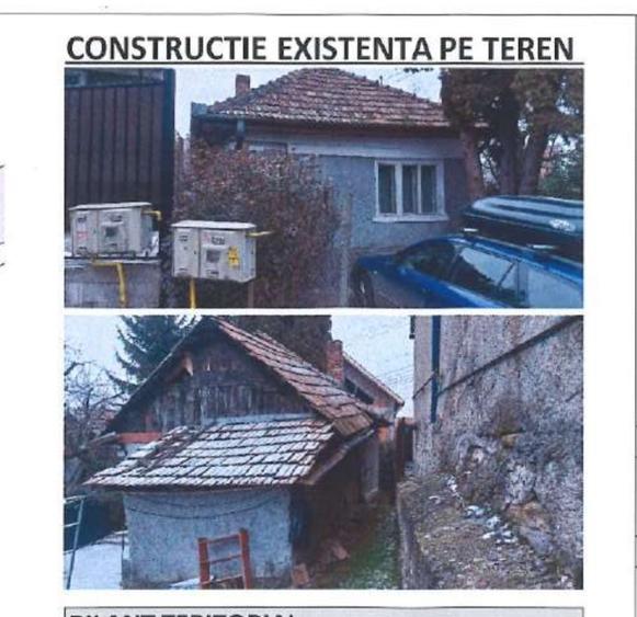 Casă individuală cu 3 camere cu Canalizare în Bună Ziua