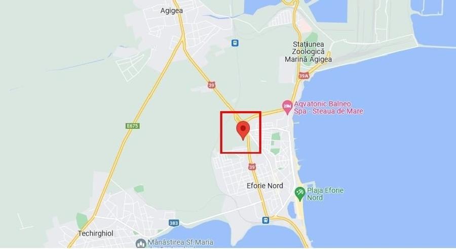 Teren Construcții intravilan de 1073 mp, în Eforie Nord