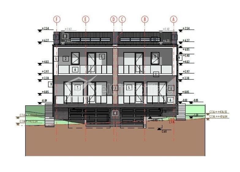 Duplex 5cam 185mp, garaj; pe teren 300mp, zona Mihai Romanul - 1