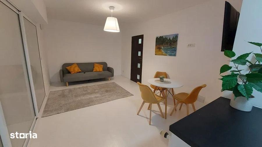 Apartament cu 2 camere semidecomandat, mobilat în Grivița