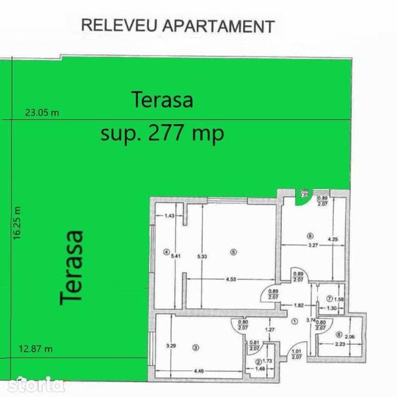 Apartament in bloc nou,terasa spectaculoasa,parcare subterana - 17