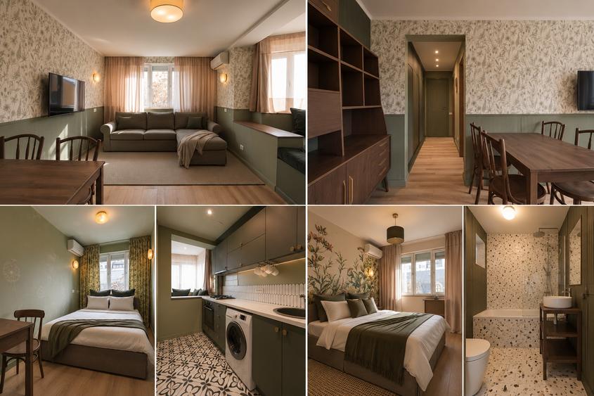Apartament cu 3 camere semidecomandat în Cișmigiu