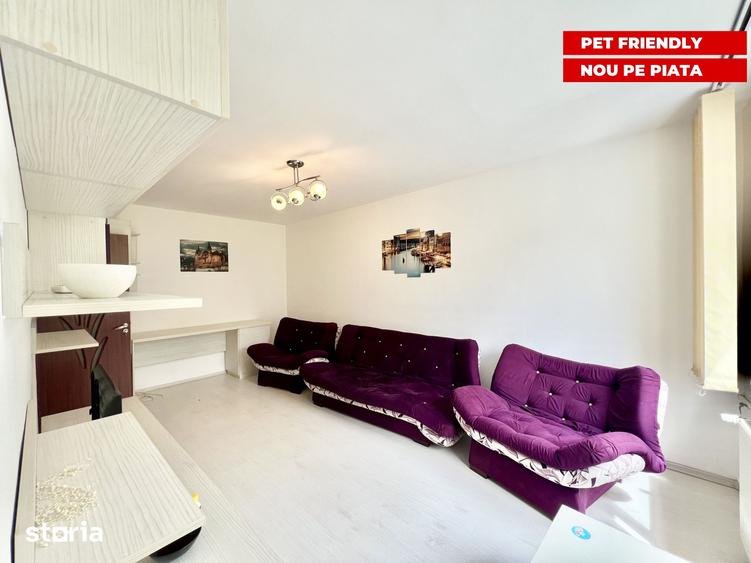 Apartament cu 2 camere decomandat, mobilat în Berceni